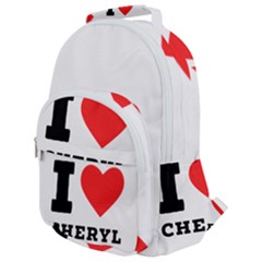 I Love Cheryl Rounded Multi Pocket Backpack by ilovewhateva