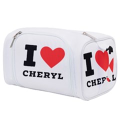 I Love Cheryl Toiletries Pouch by ilovewhateva