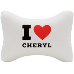 I Love Cheryl Seat Head Rest Cushion by ilovewhateva