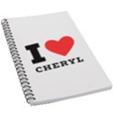 I love cheryl 5.5  x 8.5  Notebook View1