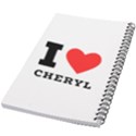 I love cheryl 5.5  x 8.5  Notebook View2