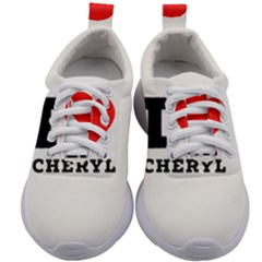 I Love Cheryl Kids Athletic Shoes by ilovewhateva