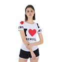 I love cheryl Back Cut Out Sport Tee View2