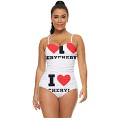 I Love Cheryl Retro Full Coverage Swimsuit by ilovewhateva