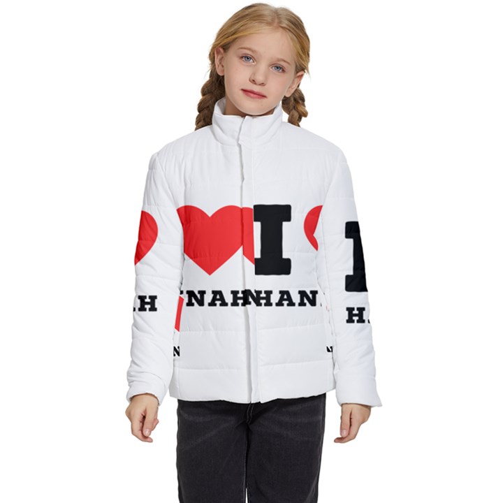 i love hannah Kids  Puffer Bubble Jacket Coat