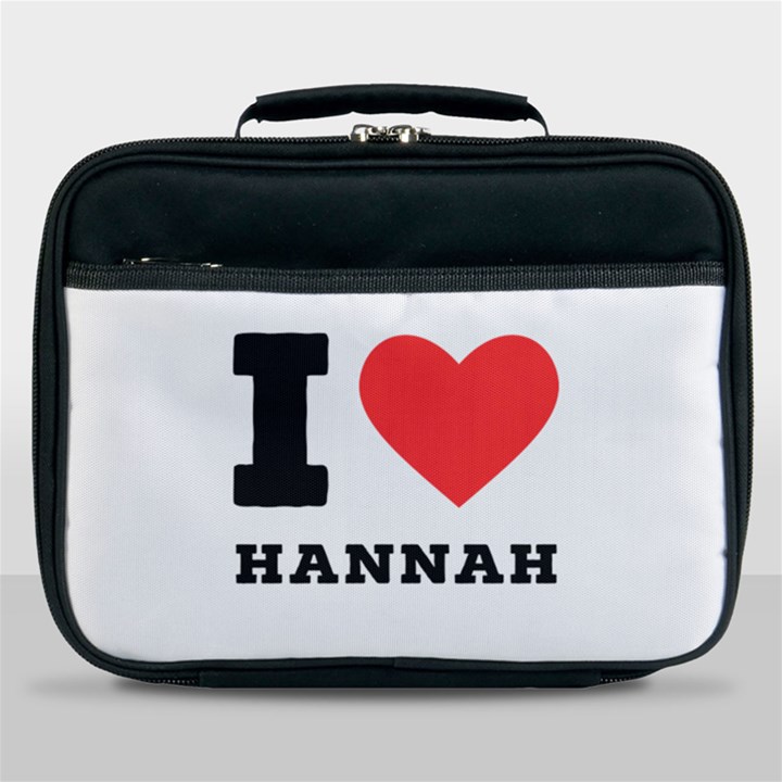 i love hannah Lunch Bag