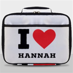 I Love Hannah Full Print Lunch Bag by ilovewhateva