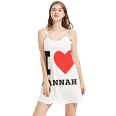 I Love Hannah Summer Frill Dress by ilovewhateva