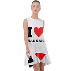 I Love Hannah Frill Swing Dress by ilovewhateva