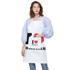 I Love Hannah Pocket Apron by ilovewhateva