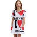 i love hannah Kids  Frilly Sleeves Pocket Dress View1