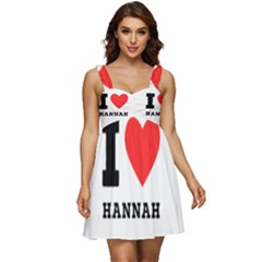 I Love Hannah Ruffle Strap Babydoll Chiffon Dress by ilovewhateva