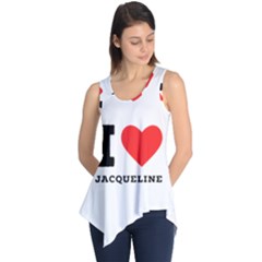 I Love Jacqueline Sleeveless Tunic by ilovewhateva