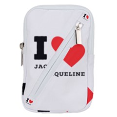 I Love Jacqueline Belt Pouch Bag (large) by ilovewhateva