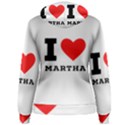 I love martha Women s Pullover Hoodie View2