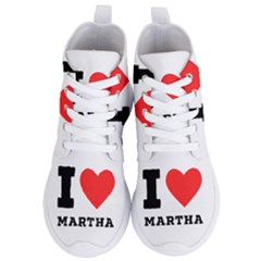 I Love Martha Women s Lightweight High Top Sneakers by ilovewhateva