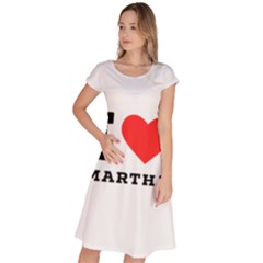 I Love Martha Classic Short Sleeve Dress by ilovewhateva