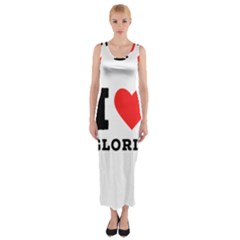 I Love Gloria  Fitted Maxi Dress by ilovewhateva