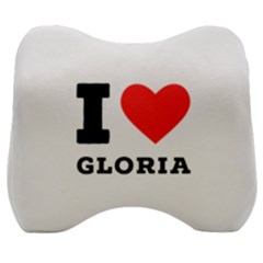 I Love Gloria  Velour Head Support Cushion by ilovewhateva