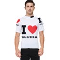 I love Gloria  Men s Short Sleeve Rash Guard View1