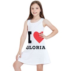 I Love Gloria  Kids  Lightweight Sleeveless Dress by ilovewhateva