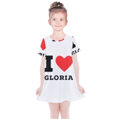 I Love Gloria  Kids  Simple Cotton Dress by ilovewhateva