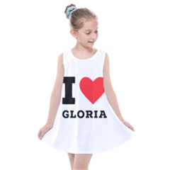 I Love Gloria  Kids  Summer Dress by ilovewhateva