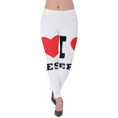 I Love Teresa Velvet Leggings by ilovewhateva