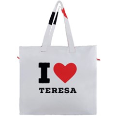 I Love Teresa Canvas Travel Bag by ilovewhateva