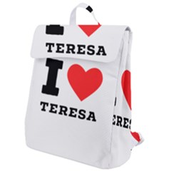 I Love Teresa Flap Top Backpack by ilovewhateva