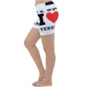 I love teresa Lightweight Velour Yoga Shorts View2