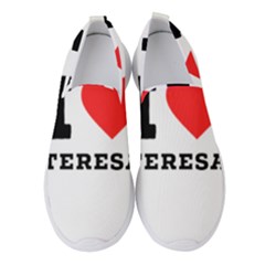 I Love Teresa Women s Slip On Sneakers