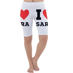 I Love Sara Cropped Leggings  by ilovewhateva