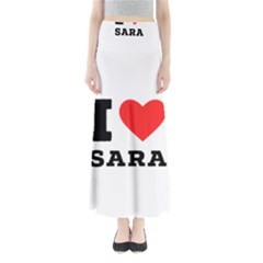 I Love Sara Full Length Maxi Skirt by ilovewhateva