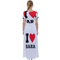 I love sara High Waist Short Sleeve Maxi Dress View2