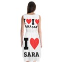 I love sara Sleeveless Chiffon Dress   View2