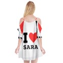 I love sara Cutout Spaghetti Strap Chiffon Dress View2