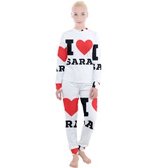 I Love Sara Women s Lounge Set by ilovewhateva