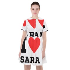 I Love Sara Sailor Dress by ilovewhateva