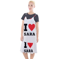 I Love Sara Camis Fishtail Dress by ilovewhateva