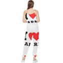 I love sara Sleeveless Tie Ankle Chiffon Jumpsuit View2