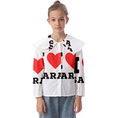 I Love Sara Kids  Peter Pan Collar Blouse by ilovewhateva