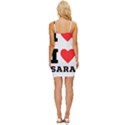 I love sara Wrap Tie Front Dress View4