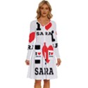 I love sara Long Sleeve Dress With Pocket View1