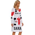 I love sara Long Sleeve Dress With Pocket View3