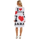 I love sara Long Sleeve Dress With Pocket View4