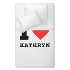 I Love Kathryn Duvet Cover (single Size) by ilovewhateva