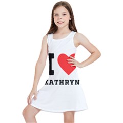 I Love Kathryn Kids  Lightweight Sleeveless Dress by ilovewhateva