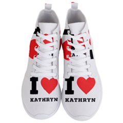 I Love Kathryn Men s Lightweight High Top Sneakers by ilovewhateva