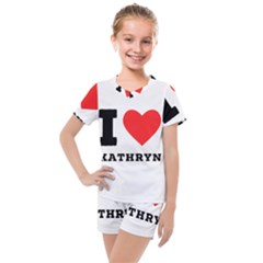 I love kathryn Kids  Mesh Tee and Shorts Set